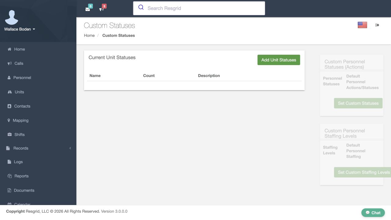 Custom Statuses configuration